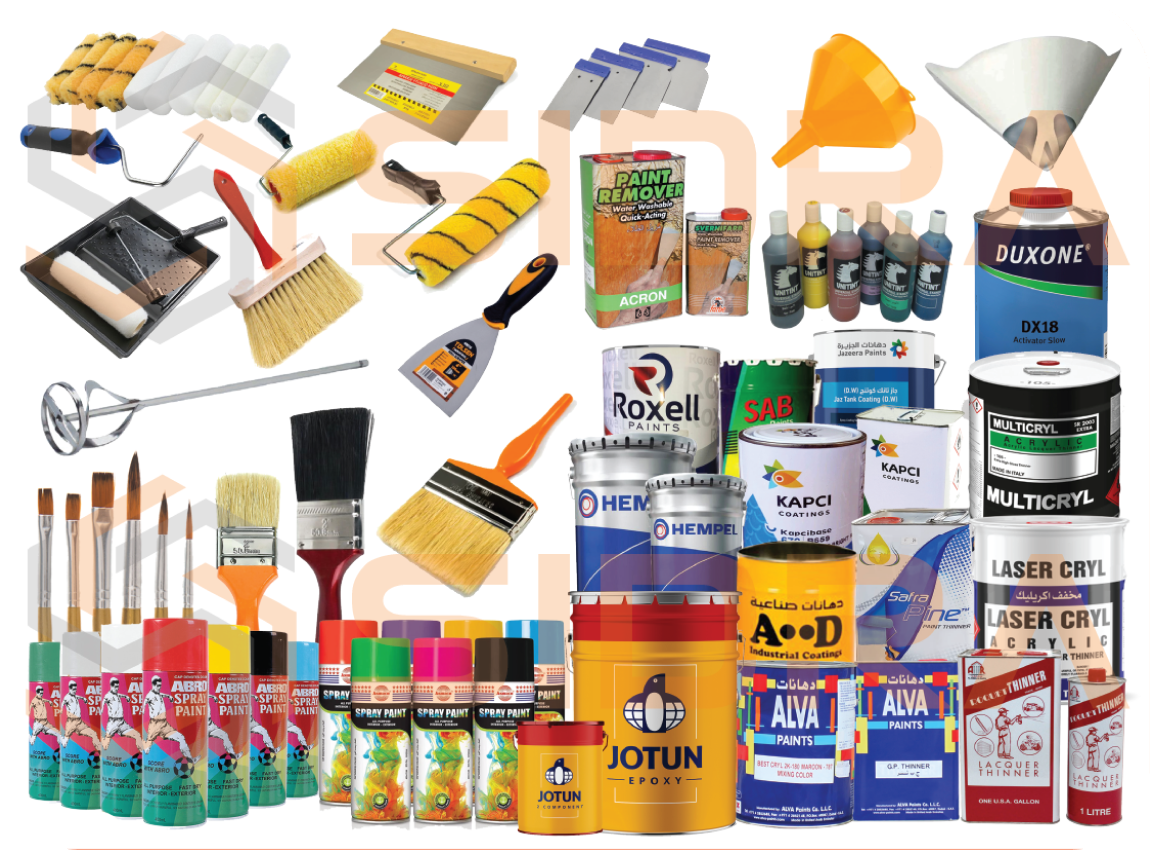 Painting, Painting Accessories & Thinners
